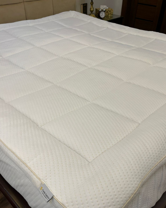 Fitted Double Net Nano Topper (850 GSM)