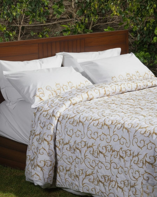 14 Royal- Embroidered Duvet Cover Set (3pcs) 400TC