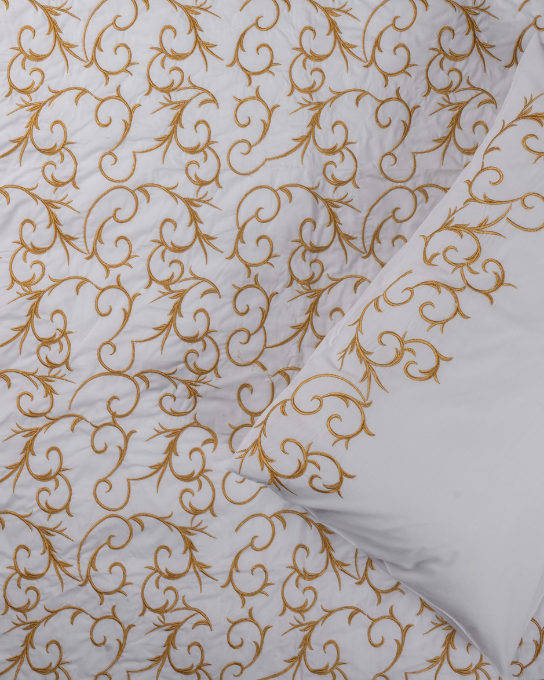 15 (2) Royal- Embroidered Duvet Cover Set (3pcs) 400TC