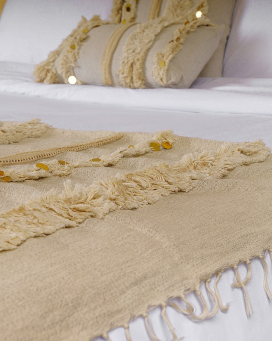 Macramé - Handmade Bed Runner (3pcs)