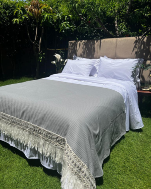 Jacquard Cotton Coverlet