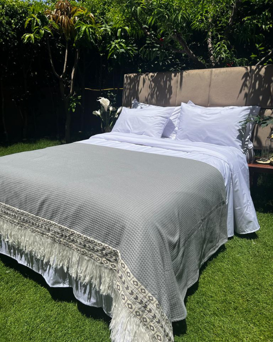 Jacquard Cotton Coverlet