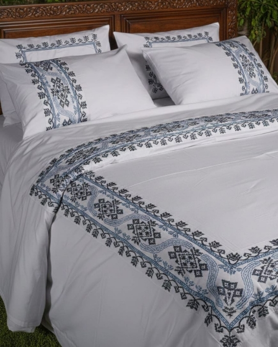 191 Imperial - Embroidered Top Sheet Set (3pcs) 400 TC
