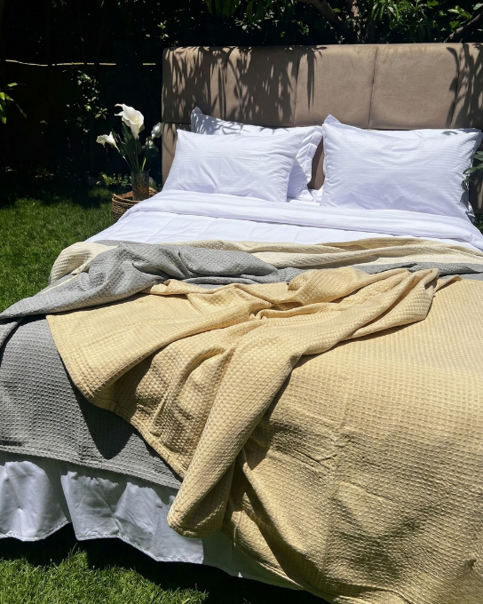 Waffle Coverlet