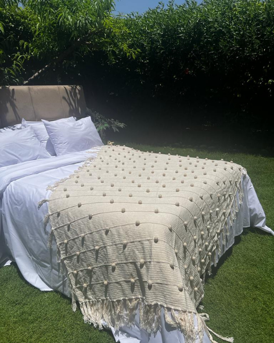 Barbaric - Handmade Bed Throw