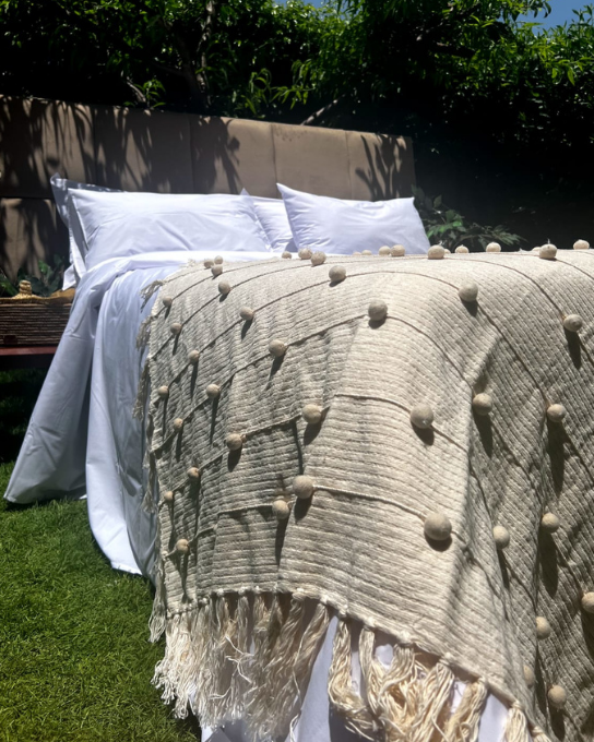 Barbaric - Handmade Bed Throw