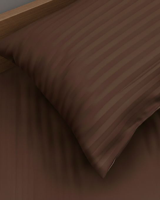 Striped Fitted Sheet (3pcs) 300TC