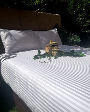 Striped Fitted Sheet (3PCS) 300TC