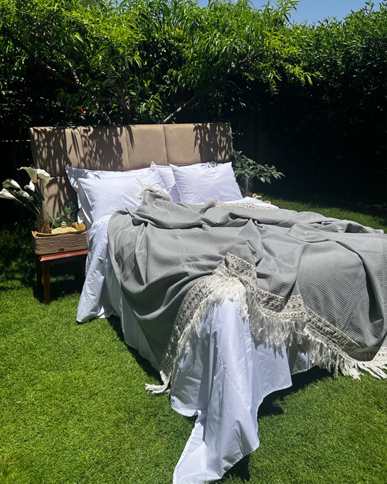 Jacquard Cotton Coverlet