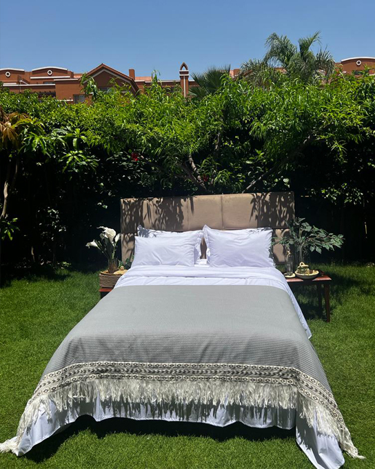 Jacquard Cotton Coverlet