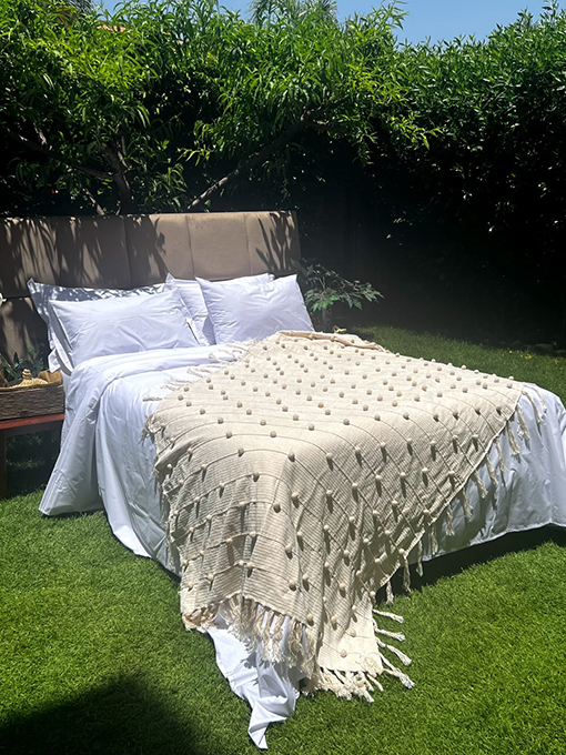 Barbaric - Handmade Bed Throw