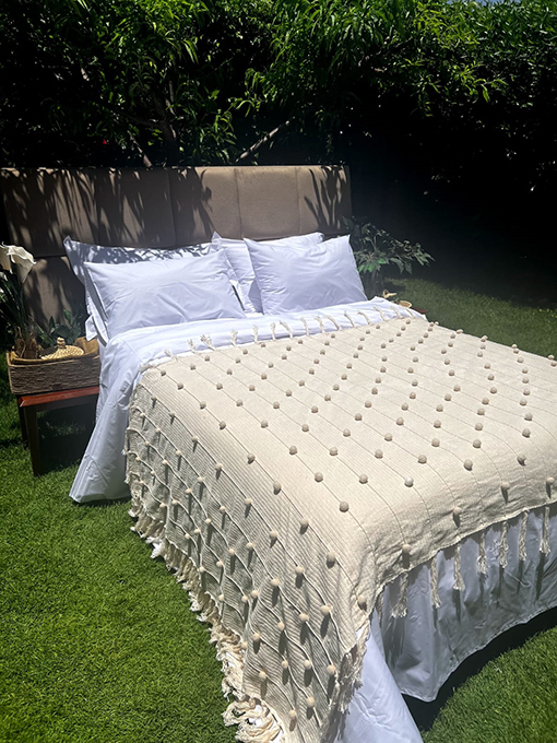 Barbaric - Handmade Bed Throw