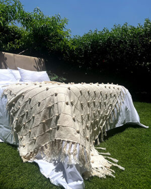 Barbaric - Handmade Bed Throw