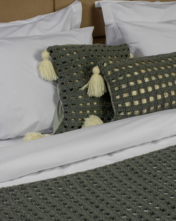 Crochet - Handmade Crochet Bed Runner (3pcs)