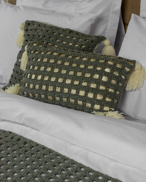 Crochet - Handmade Crochet Bed Runner (3pcs)