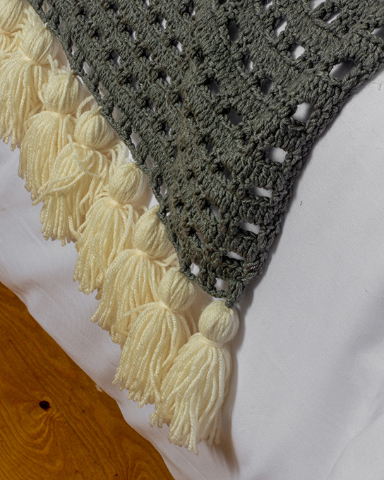 Crochet - Handmade Crochet Bed Runner (3PCS)