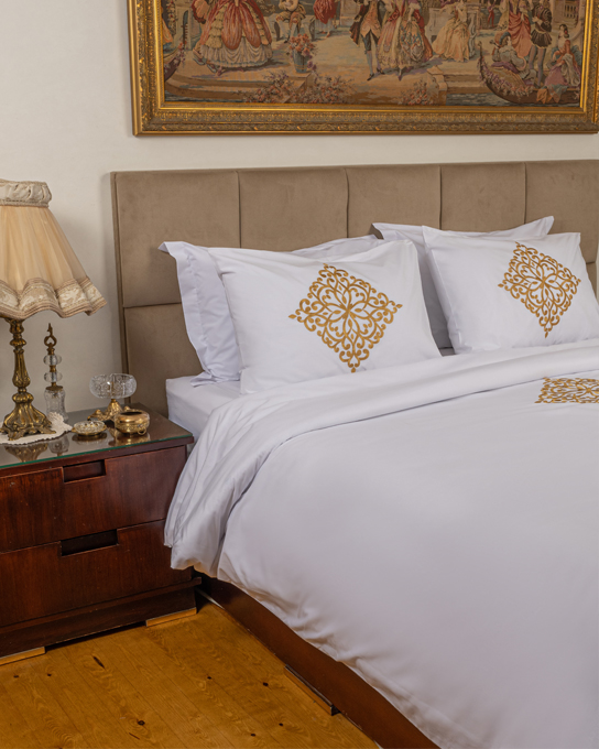 DC-Diamond-1.jpg Diamond - Embroidered Duvet Cover (3Pcs) 400TC