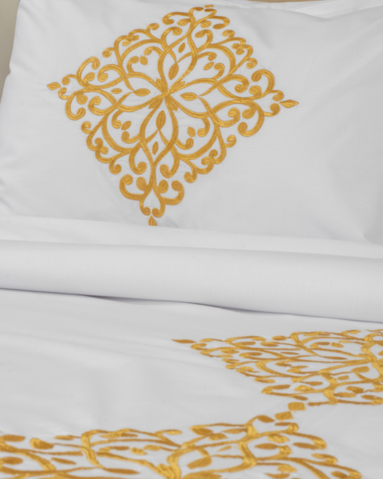 DC-Diamond-4.jpg Diamond - Embroidered Duvet Cover (3Pcs) 400TC