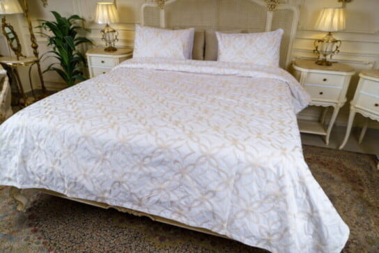 Nobel - Embroidered Top Sheet Set (3Pcs) 400 TC