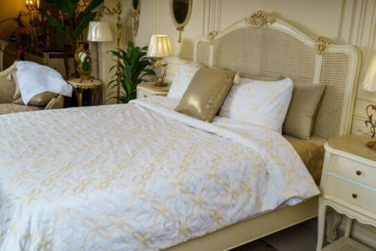 Nobel - Embroidered Top Sheet Set (3Pcs) 400 TC