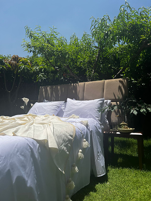 Jadila - Handmade Bed Throw