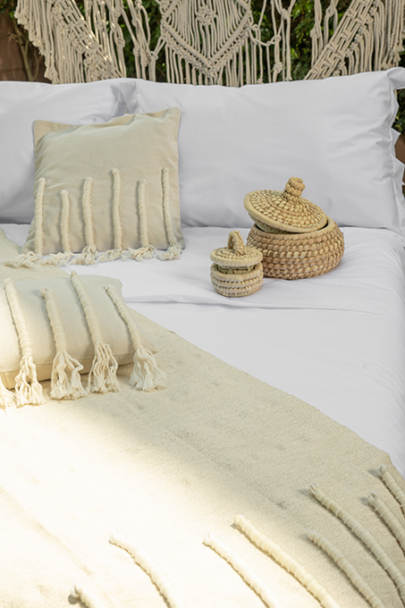 Macramé - Handmade Bed Runner (3PCS)